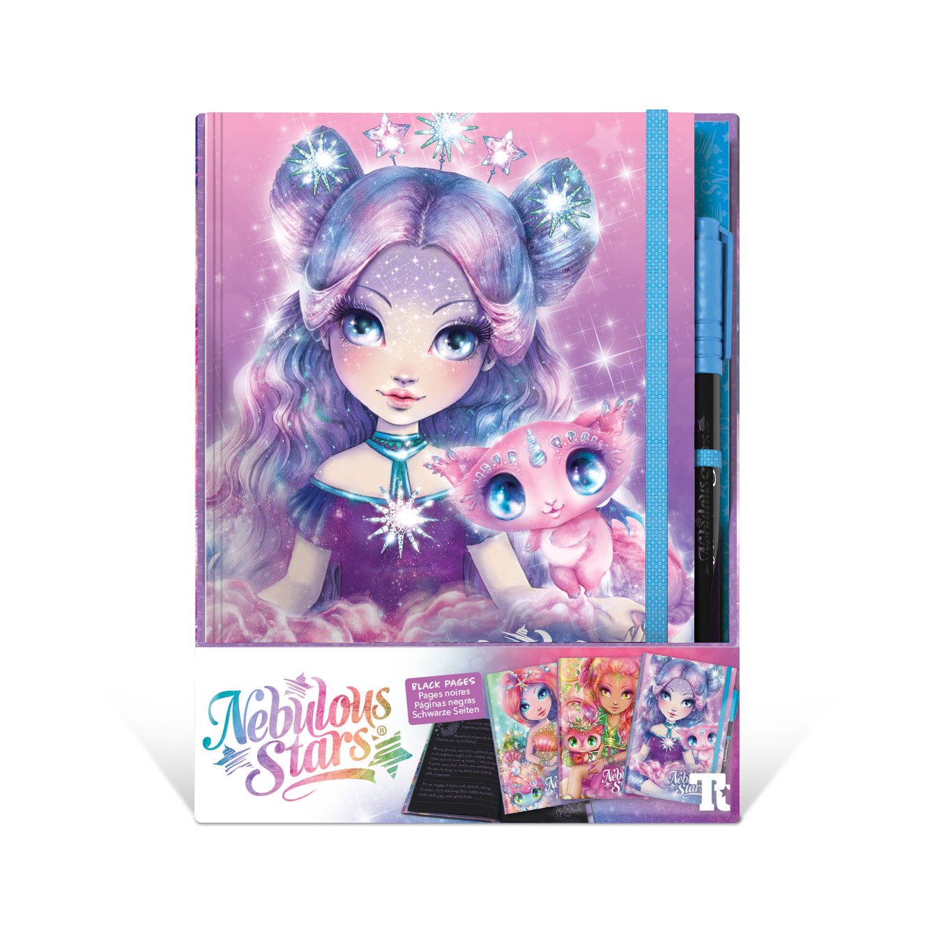 Deluxe Black 96pg Notebook