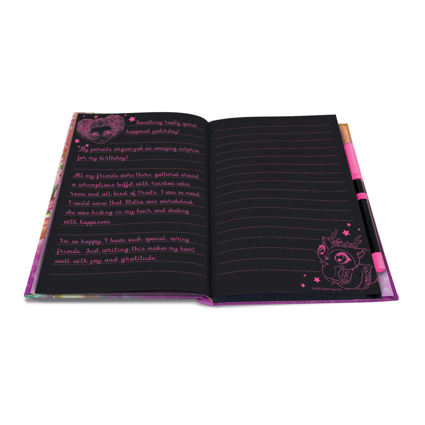 Deluxe Black 96pg Notebook