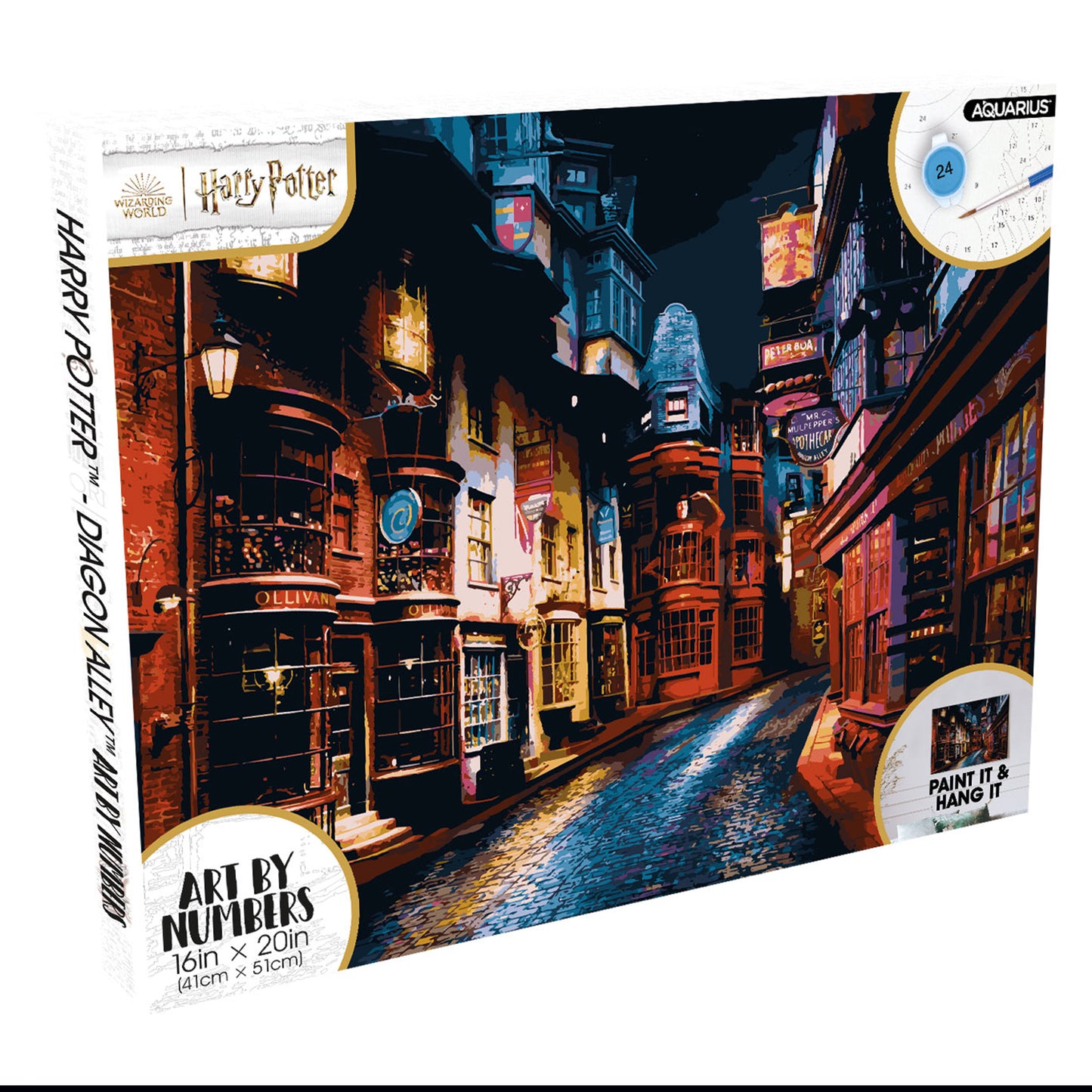 Harry Potter - Diagon Alley Art by Numbers