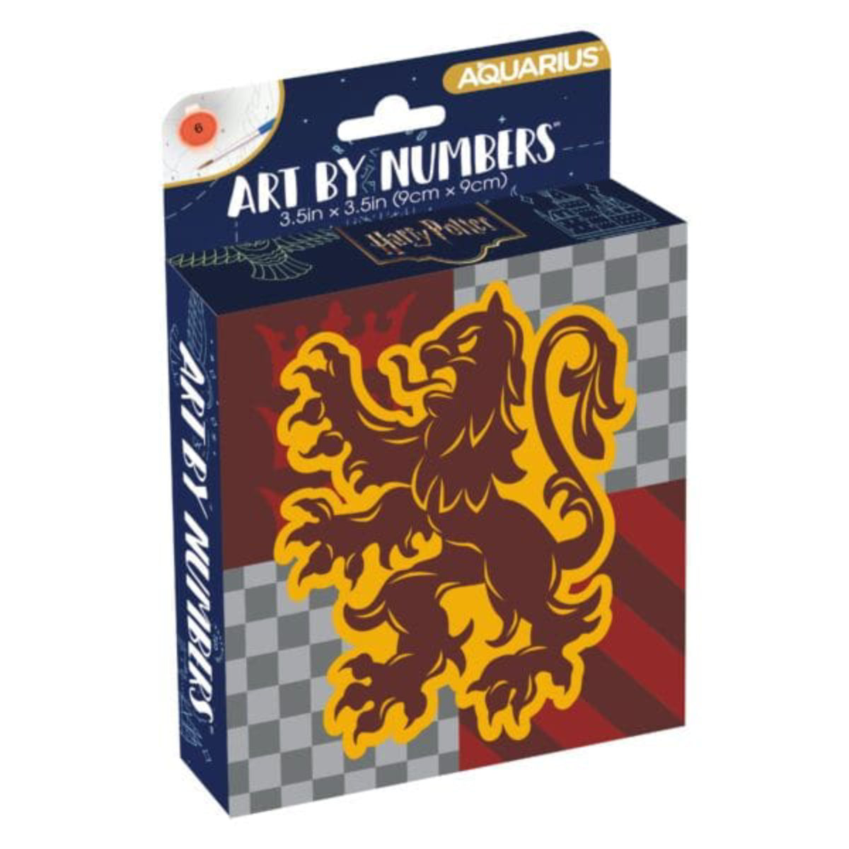 Aquarius - Harry Potter Gryffindor Micro Art by Numbers (PDQ) (3.5" x 3.5")