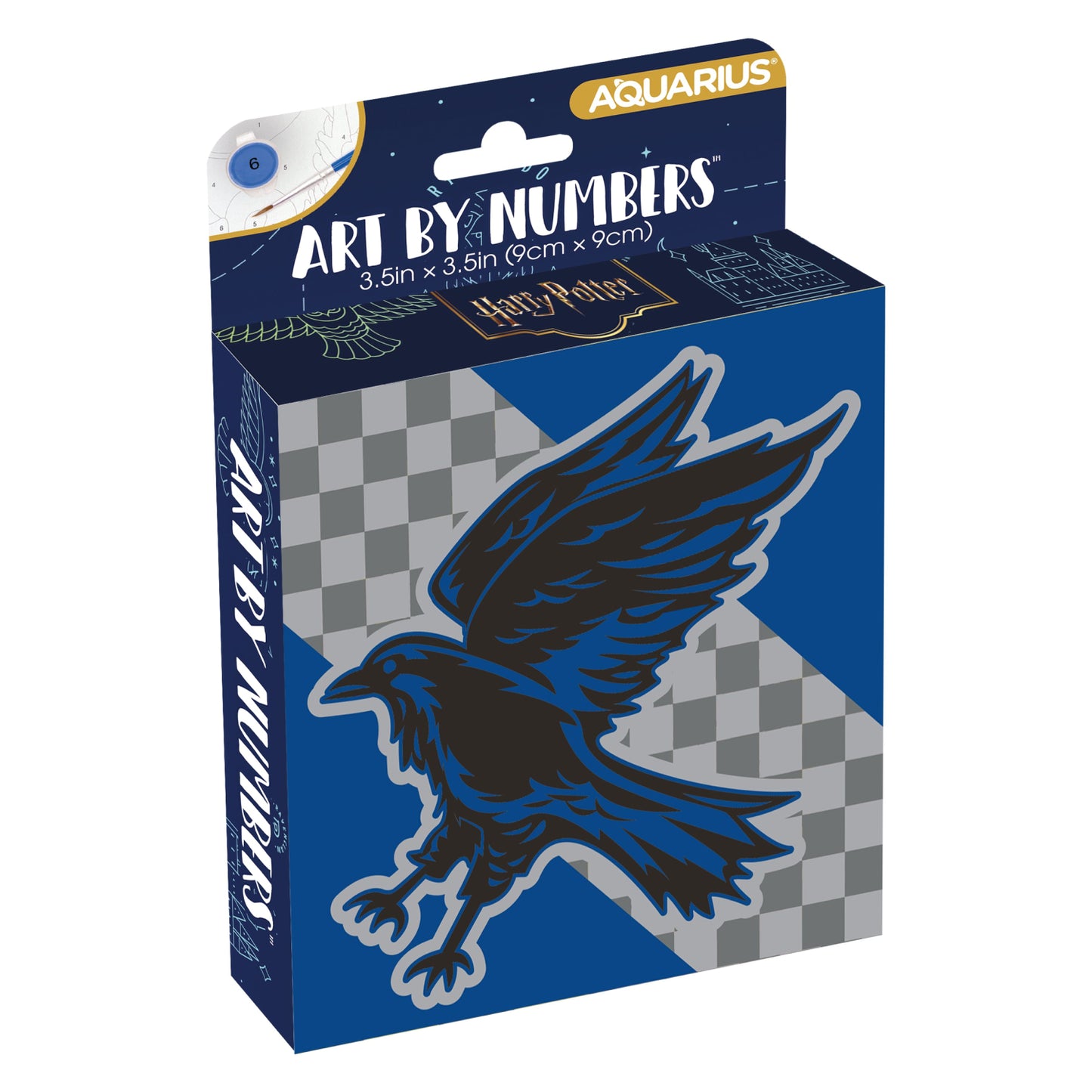 Aquarius - Harry Potter Ravenclaw Micro Art by Numbers (PDQ) (3.5" x 3.5")