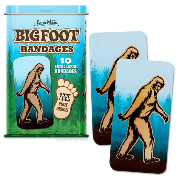 Archie McPhee - Bigfoot Bandages