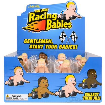 Archie McPhee - Pull Back Racing Babies