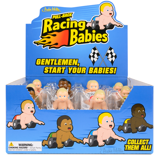 Archie McPhee - Pull Back Racing Babies