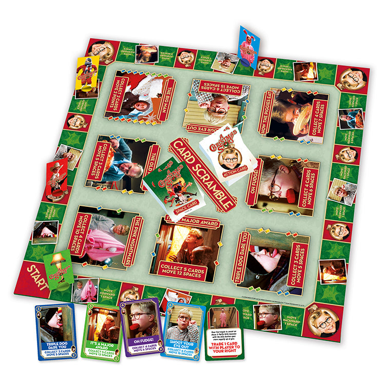 A Christmas Story Card Scramble Game