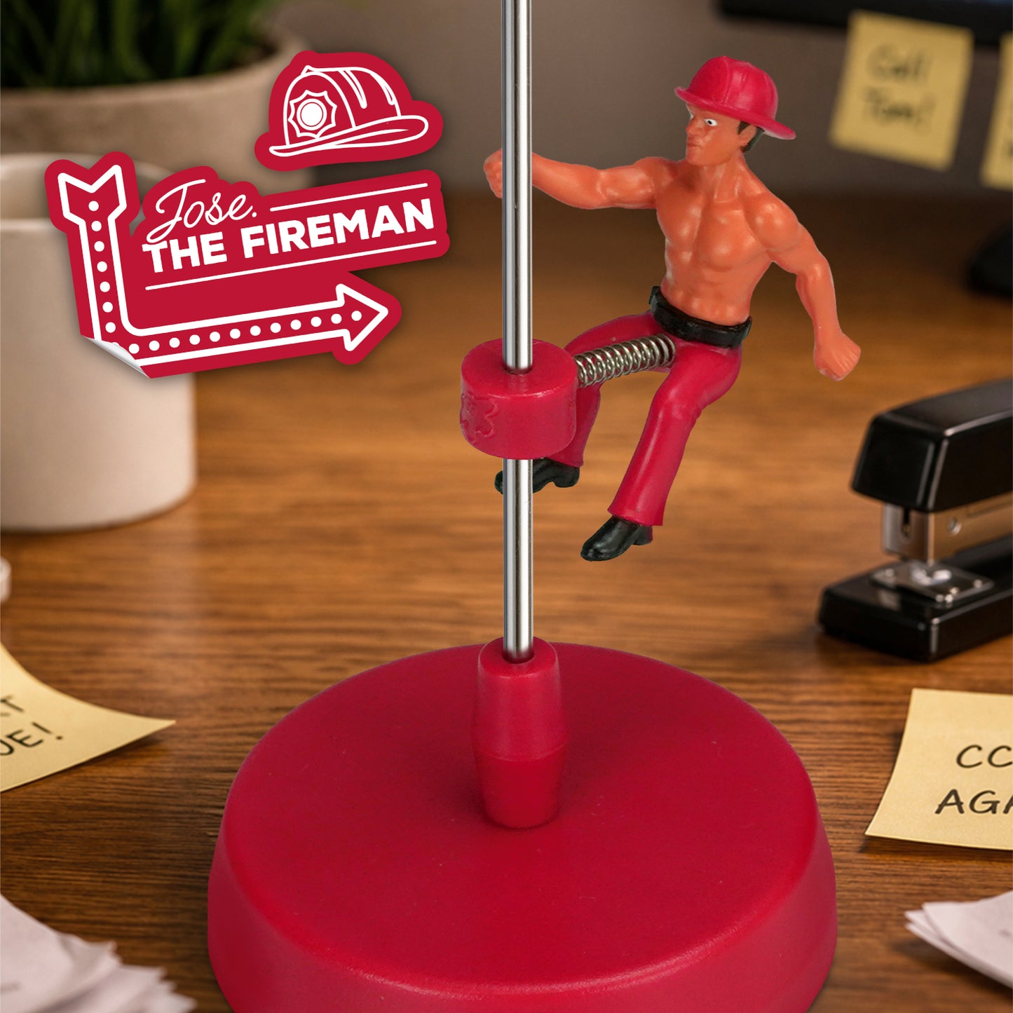 Bubblegum Stuff - Desktop Daddies - Fireman