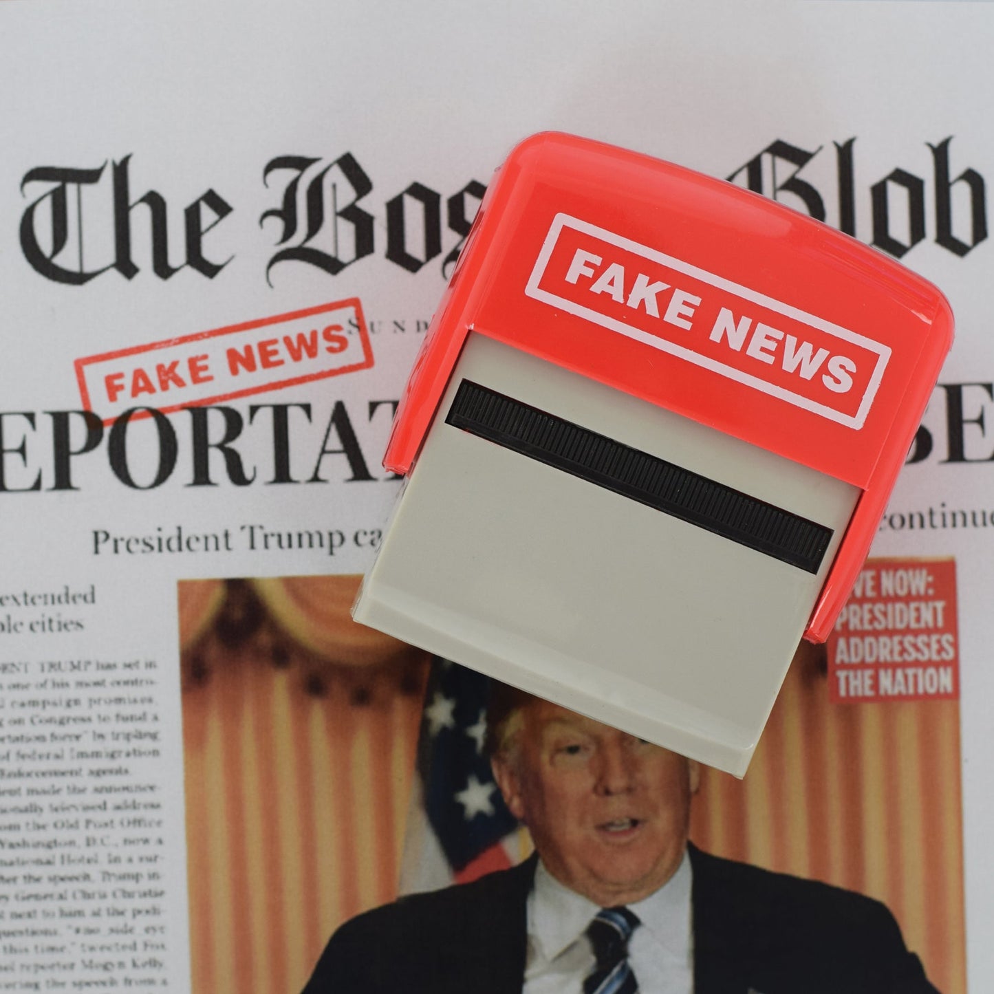 Bubblegum Stuff - Fake News Stamp