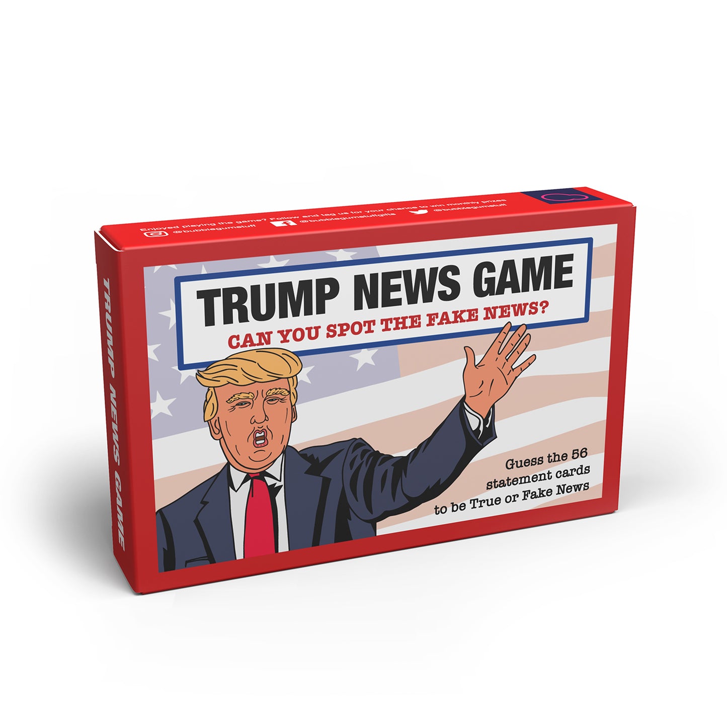 Bubblegum Stuff - Fake News Game - Trump Edition