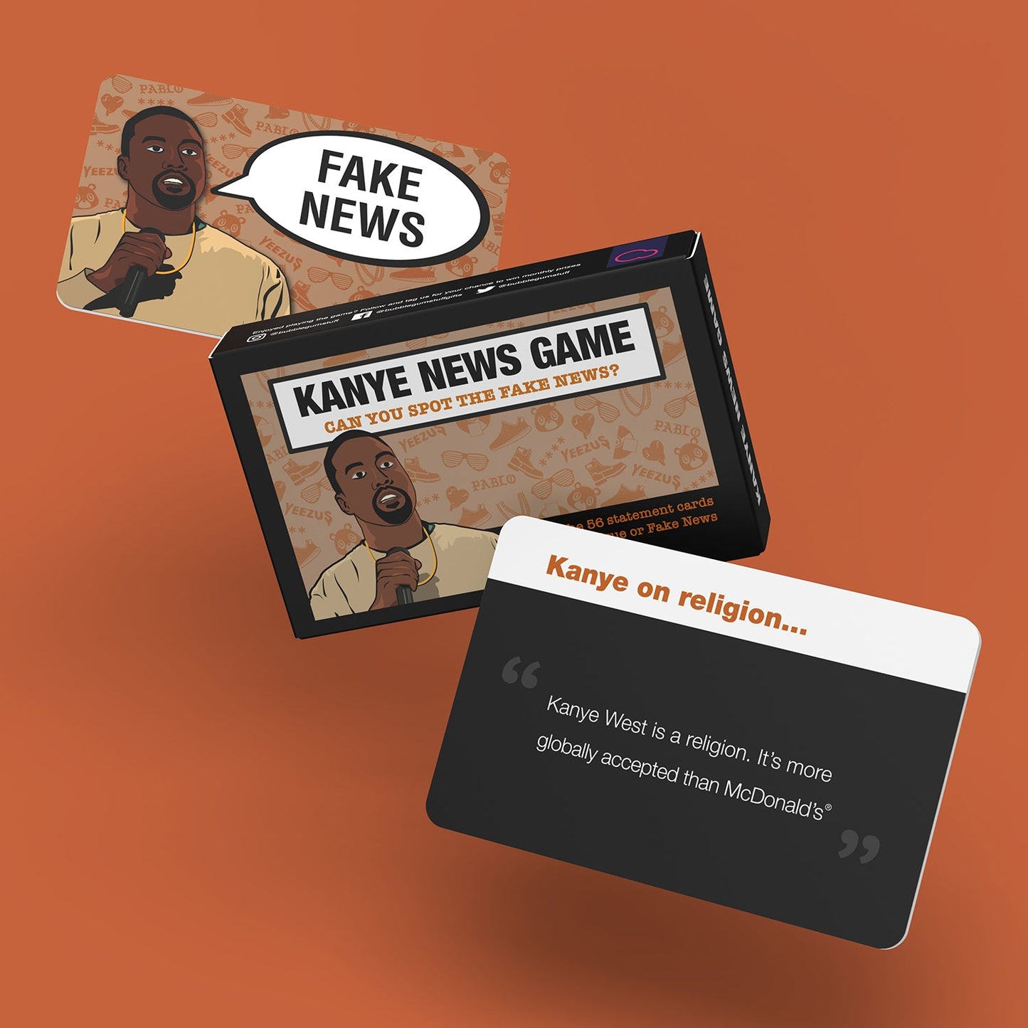 Bubblegum Stuff - Fake News Game - Kanye Edition