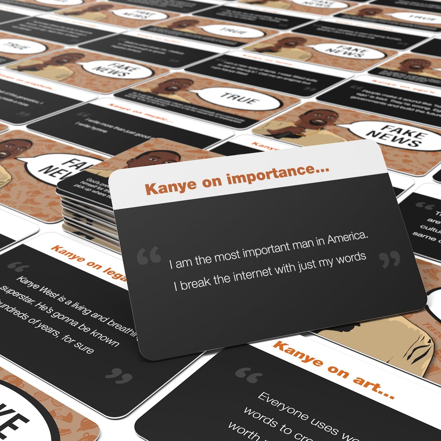 Bubblegum Stuff - Fake News Game - Kanye Edition