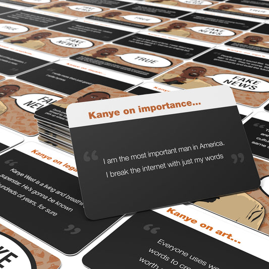Bubblegum Stuff - Fake News Game - Kanye Edition