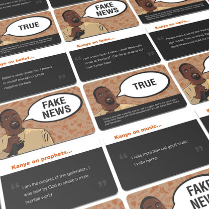 Bubblegum Stuff - Fake News Game - Kanye Edition
