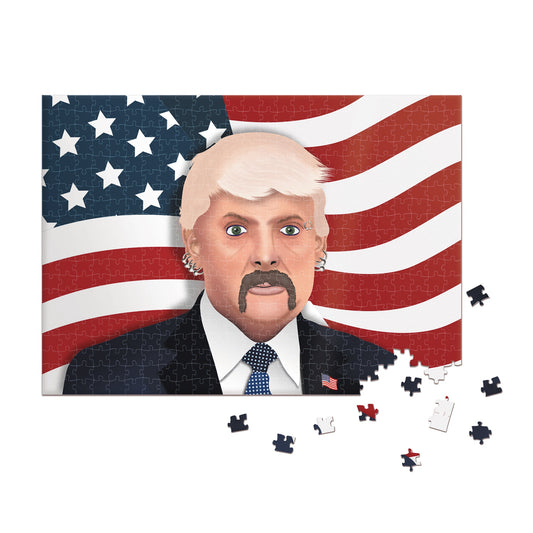 Bubblegum Stuff - Tiger King - Vote Joe Exotic President 500pc Puzzle