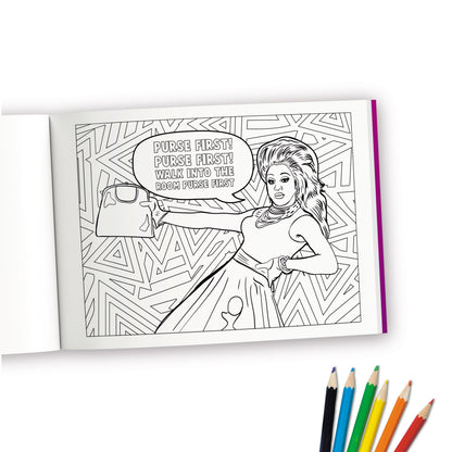 Bubblegum Stuff - Drag Queen Colouring In Book