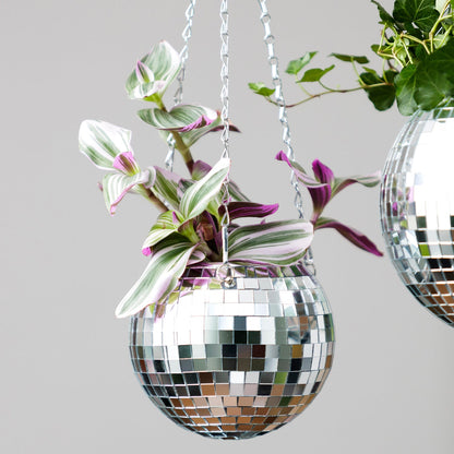 Bubblegum Stuff - Disco Ball Hanging Planter