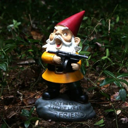 BigMouth Angry Little Garden Gnome