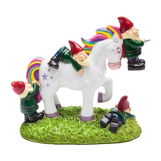 BigMouth Unicorn Gnome Massacre Garden Gnome