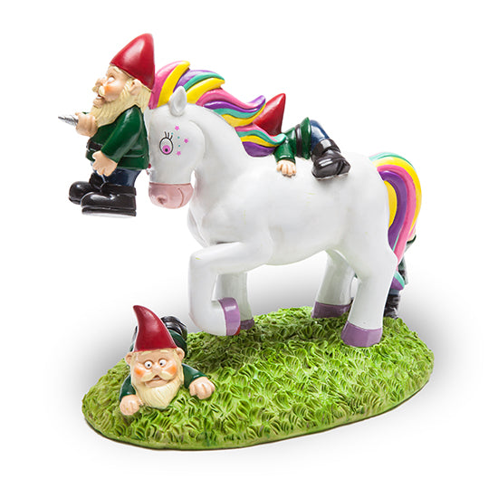 BigMouth Unicorn Gnome Massacre Garden Gnome
