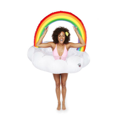 BigMouth Giant Rainbow Pool Float