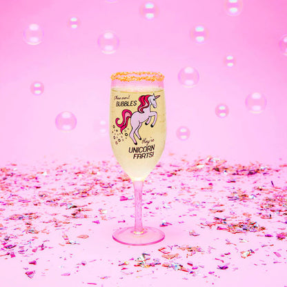 BigMouth - The Unicorn Farts Champagne Glass