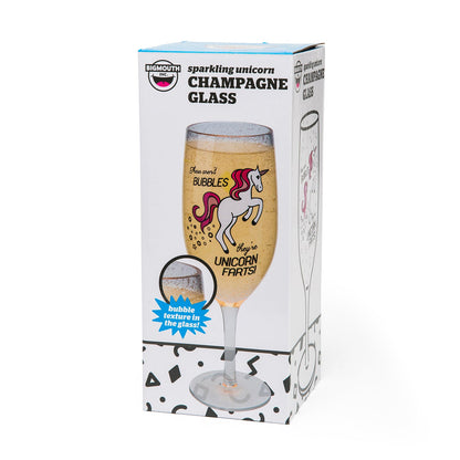 BigMouth - The Unicorn Farts Champagne Glass