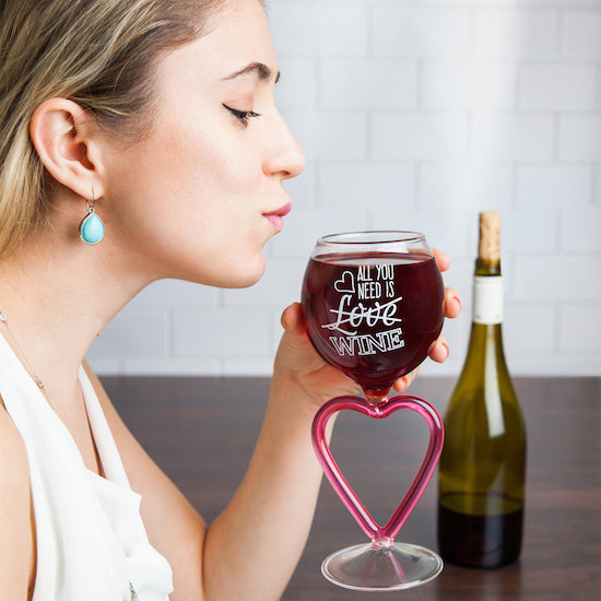 BigMouth Inc. The All You Need Is Wine Glass