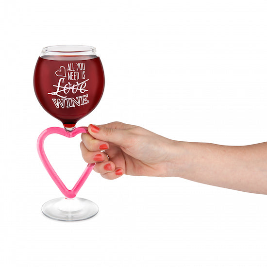 BigMouth Inc. The All You Need Is Wine Glass