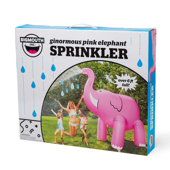 BigMouth - Ginormous Pink Elephant Yard Sprinkler