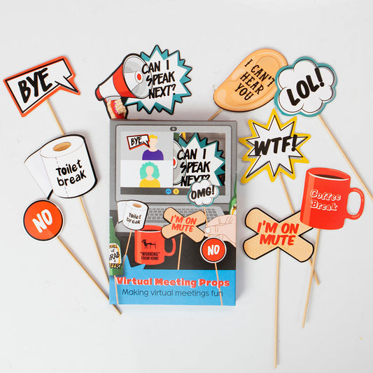 Virtual Meeting: Photo Props