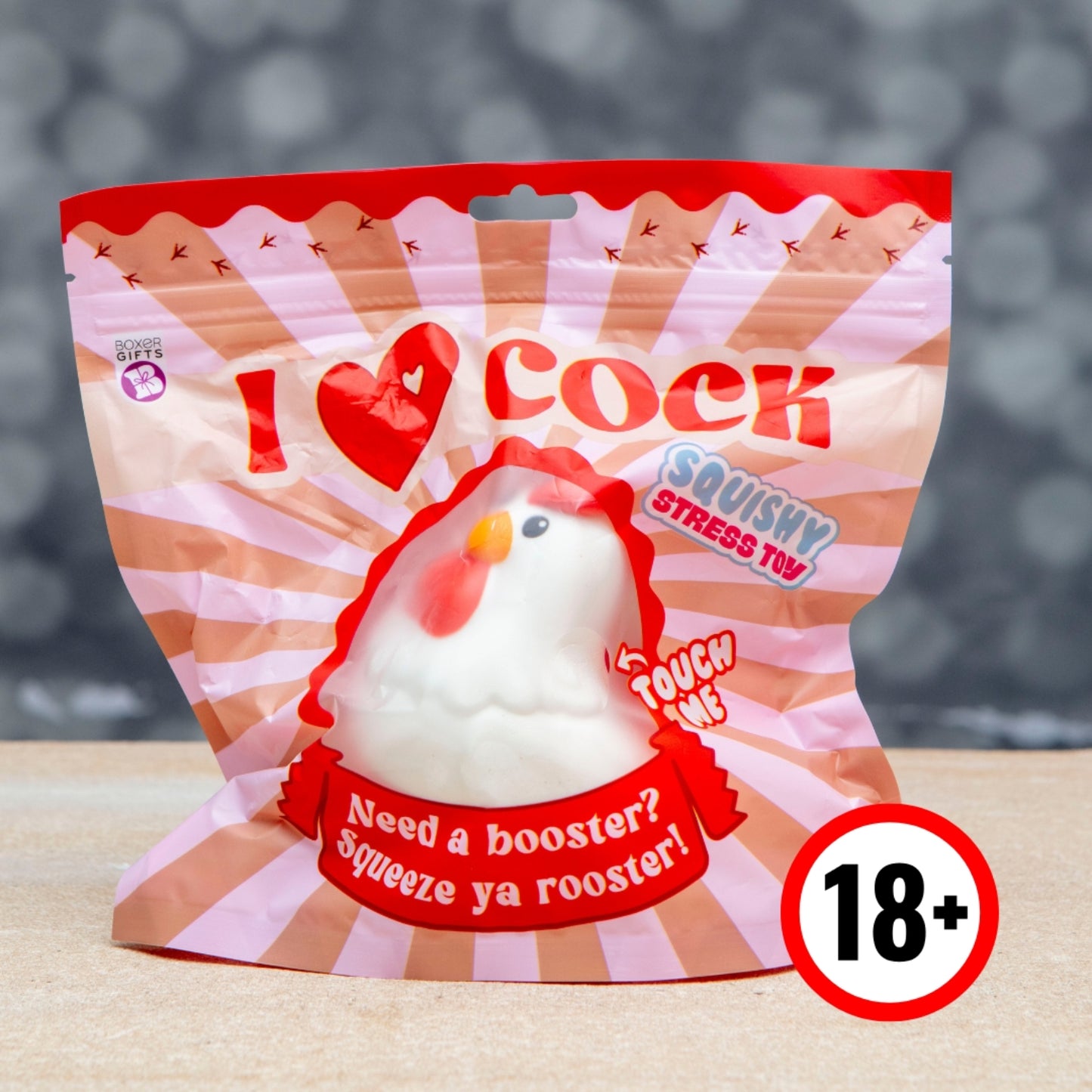 Boxer Gifts - Stress Toy - I Love Cock