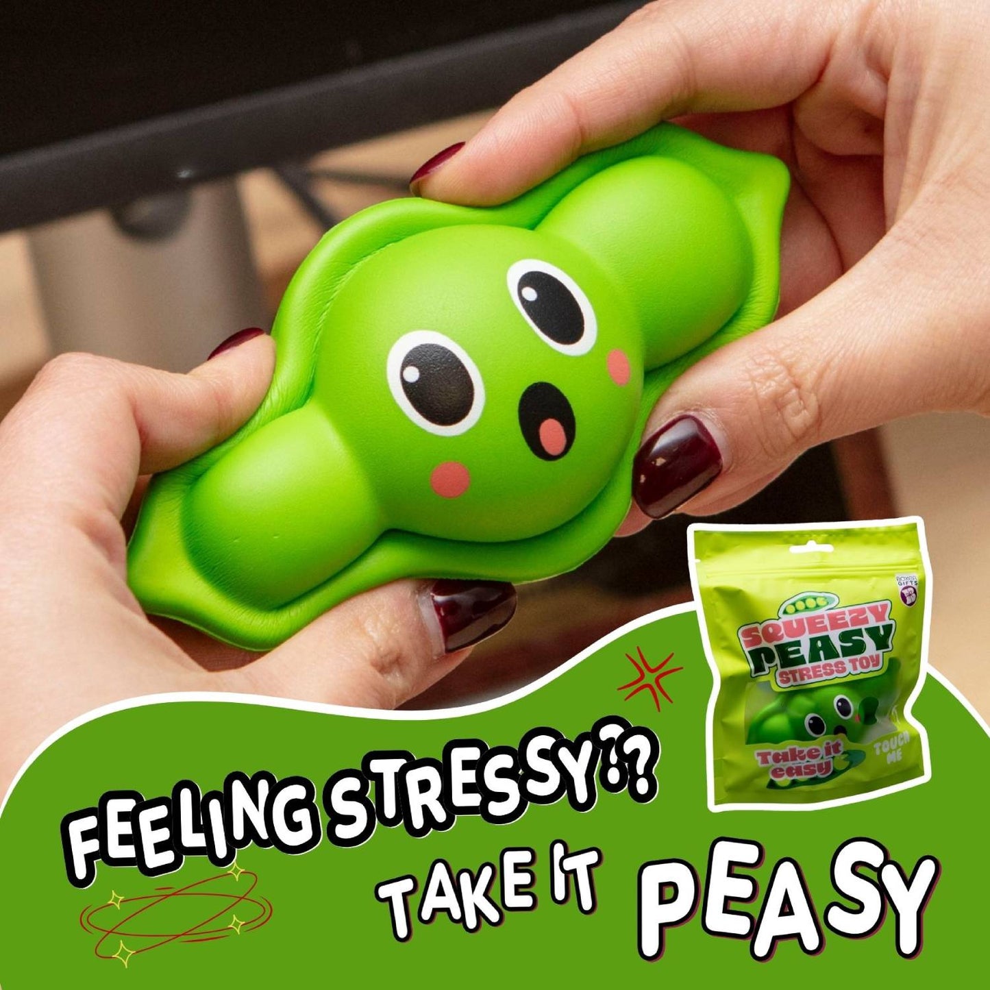 Boxer Gifts - Stress Toy - Squeazy Peasy