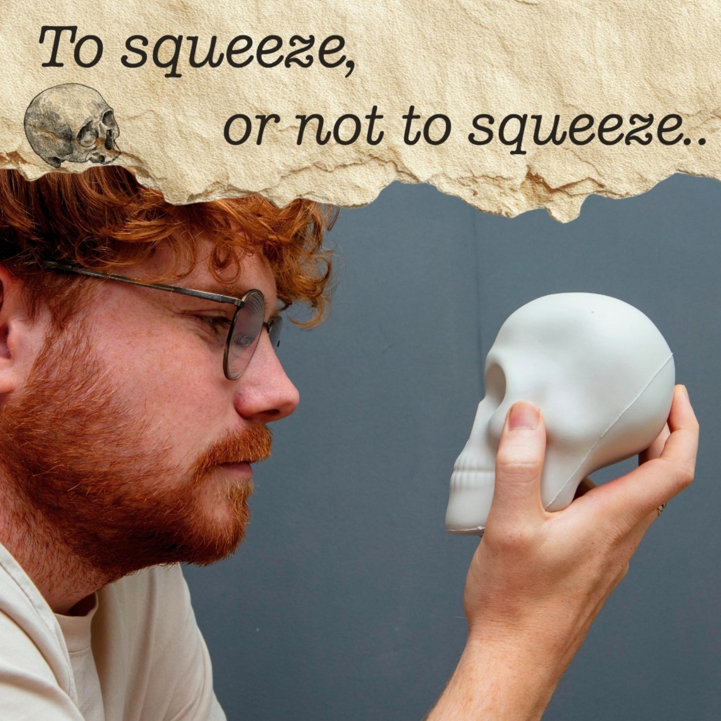 Boxer Gifts - Stress Toy - Alas, Poor Yorick