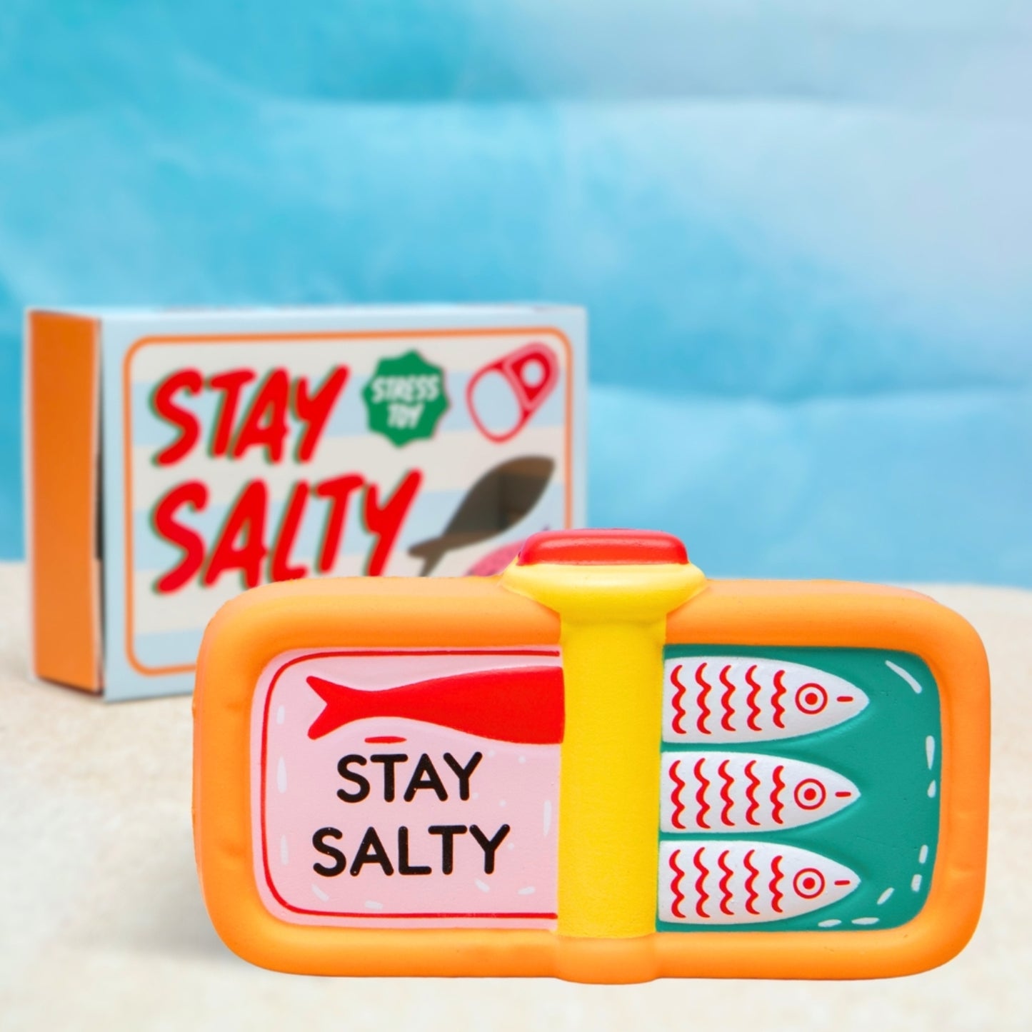 Boxer Gifts - Stress Toy - Stay Salty Sardine Tin