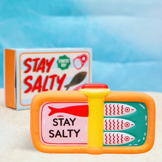 Boxer Gifts - Stress Toy - Stay Salty Sardine Tin