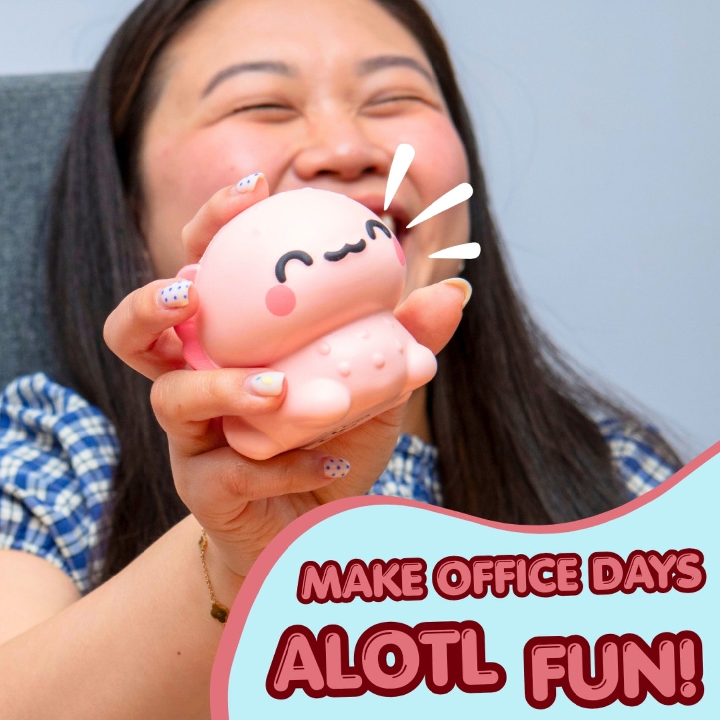 Boxer Gifts - Stress Toy - Relaxolotl