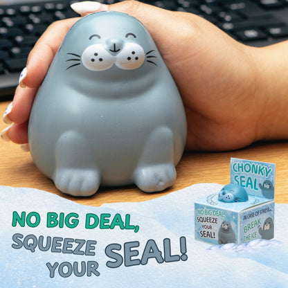 Boxer Gifts - Stress Toy - Break The Ice Chonky Seal
