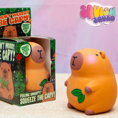 Boxer Gifts - Capybara Stress Toy - Don't Worry Be Cappy