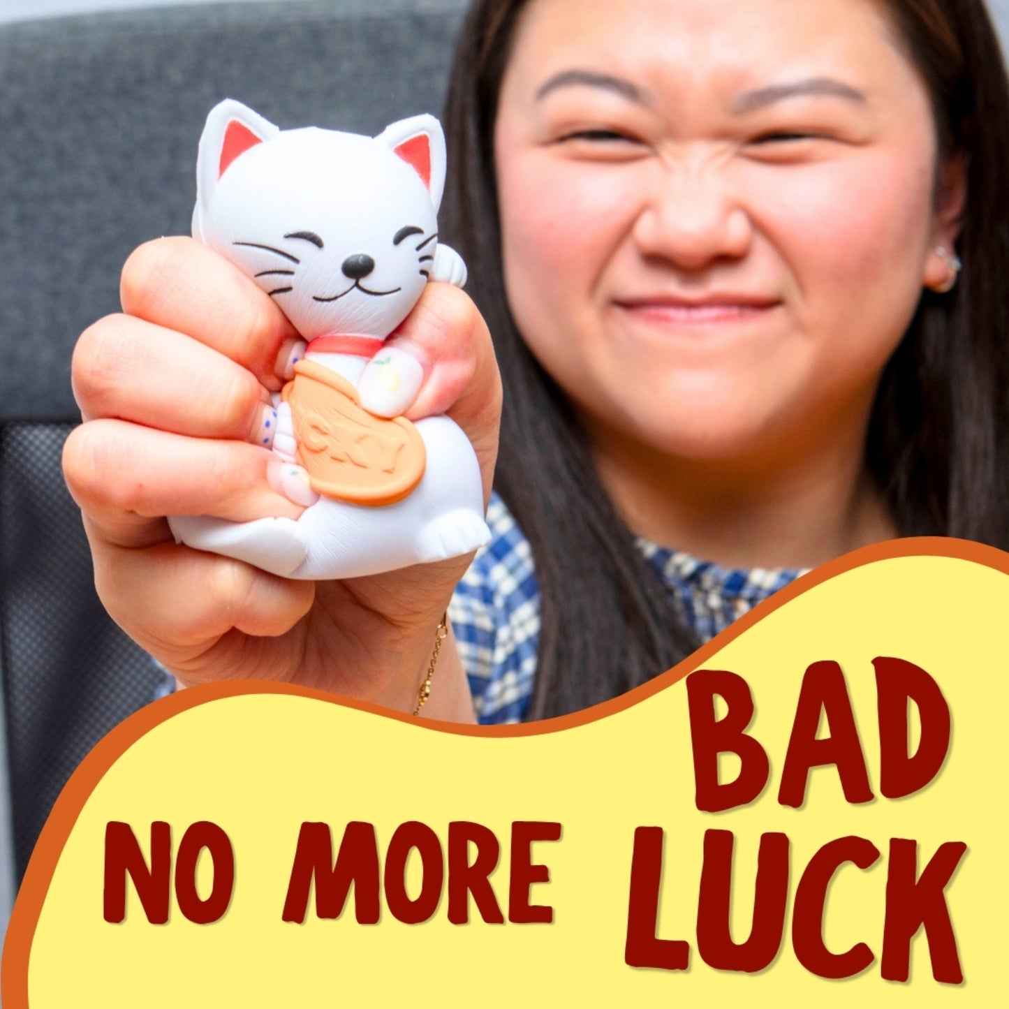 Boxer Gifts - Stress Toy - Lucky Cat