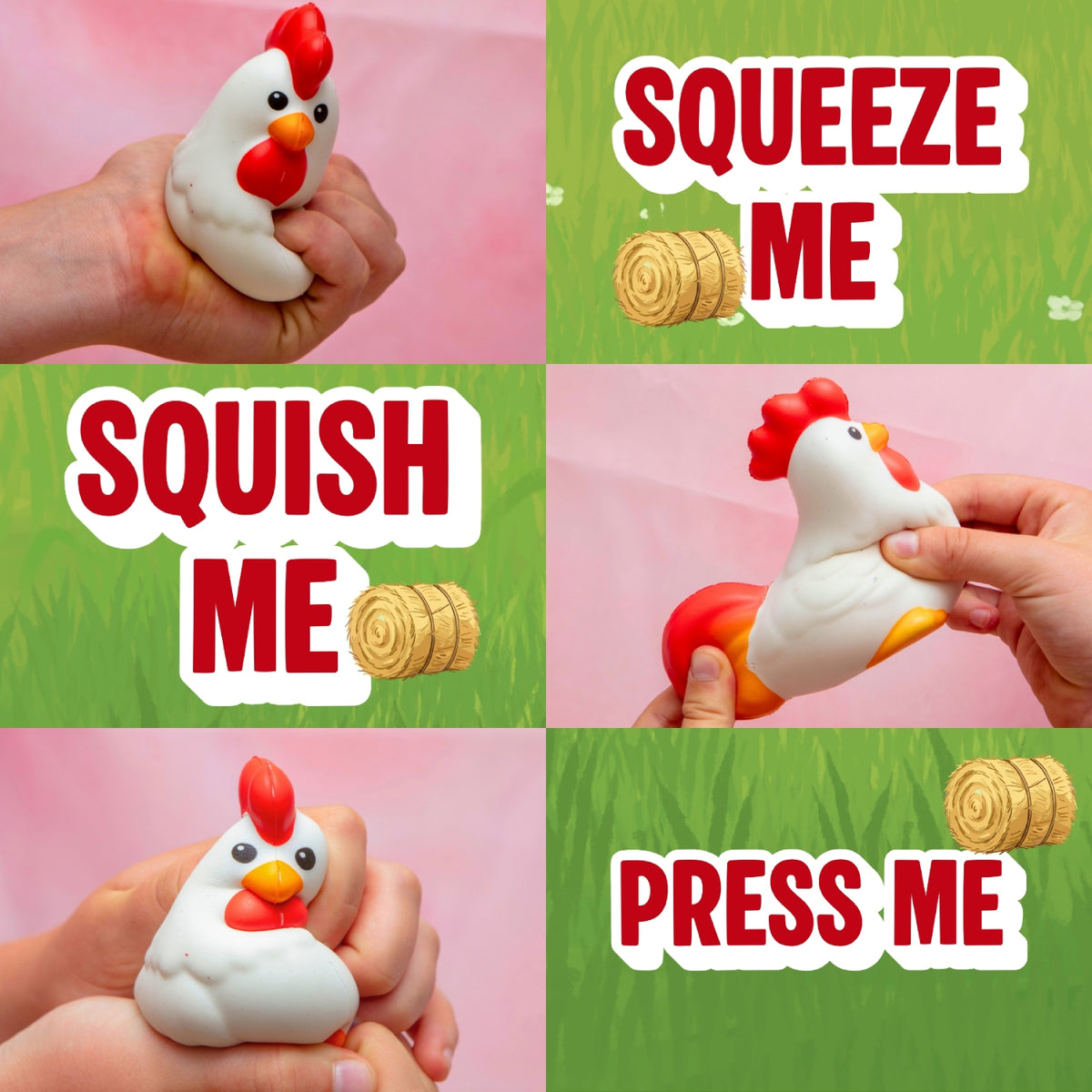 Boxer Gifts - Stress Toy - Squeeze-a-doodle-doo Rooster