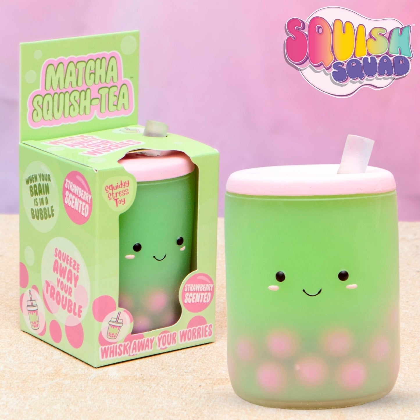 Boxer Gifts - Stress Toy - Matcha Squish-Tea