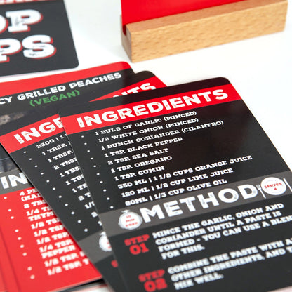 BBQ Easy Eats Recipe Cards