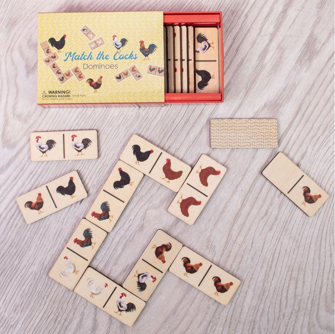 Match The Cocks Dominoes