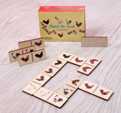 Match The Cocks Dominoes