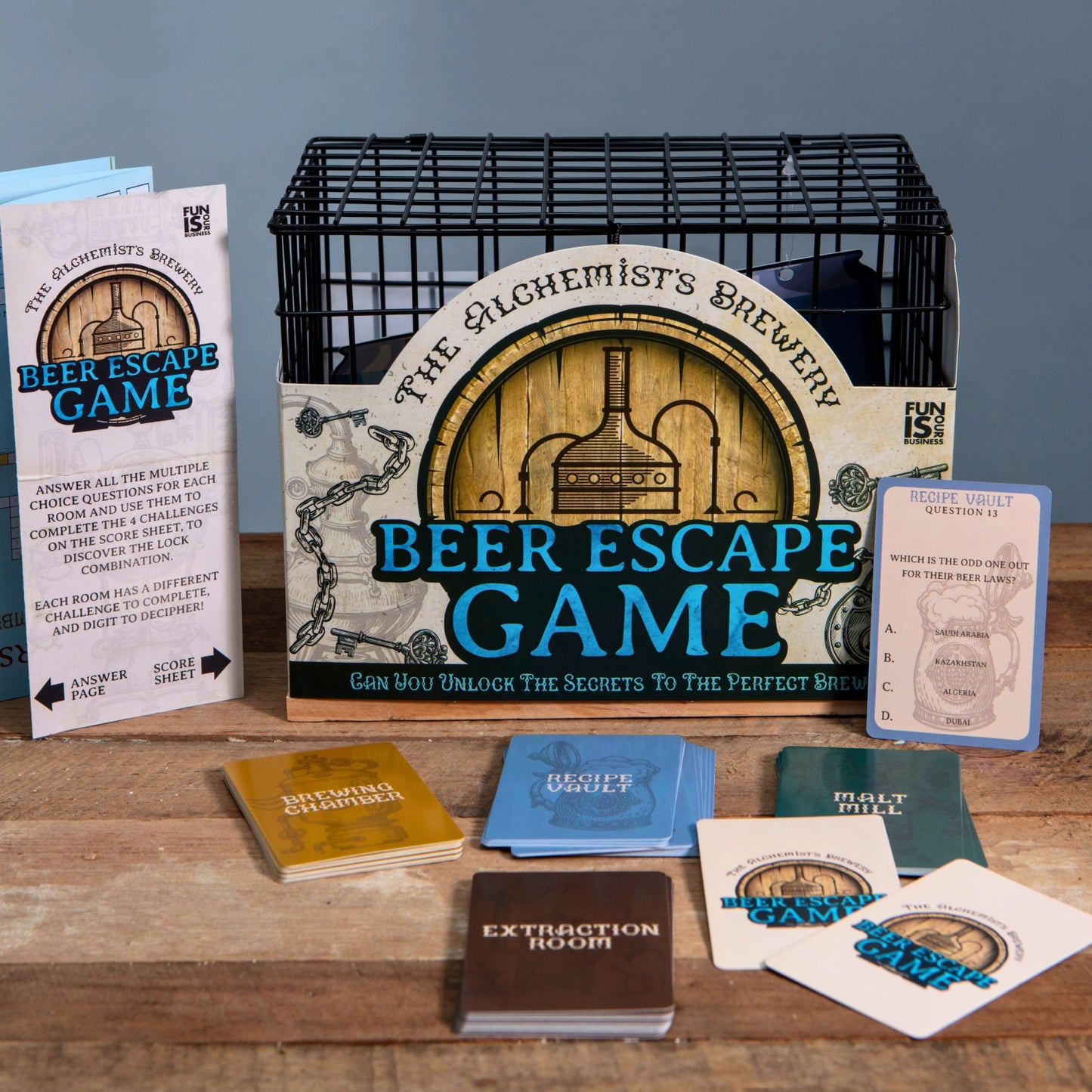 Boxer Gifts - Beer Escape Room Game