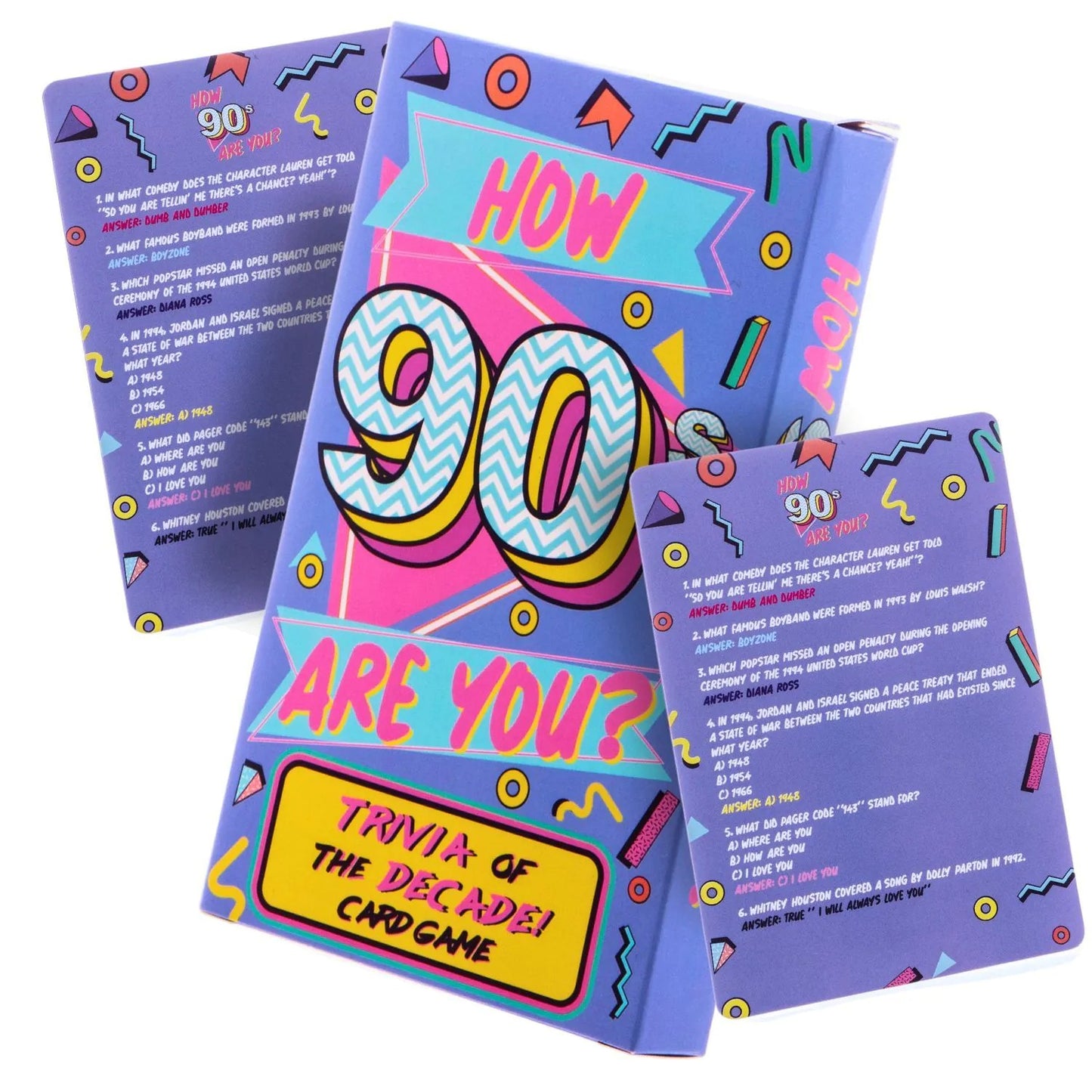 Boxer Gifts - How 90's Are You? Trivia Game