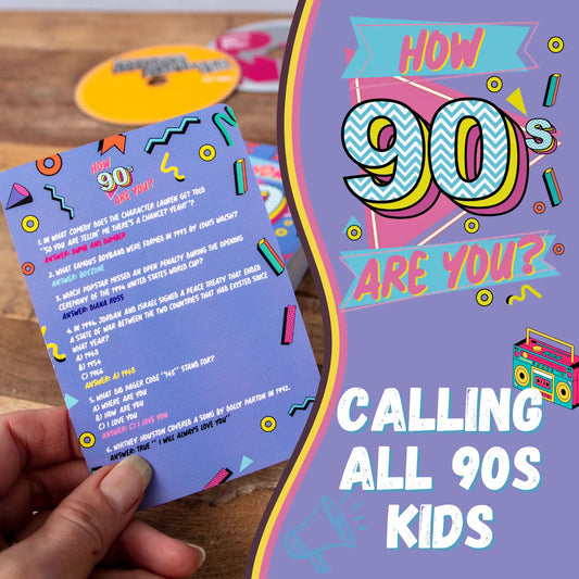 Boxer Gifts - How 90's Are You? Trivia Game