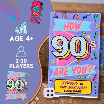 Boxer Gifts - How 90's Are You? Trivia Game