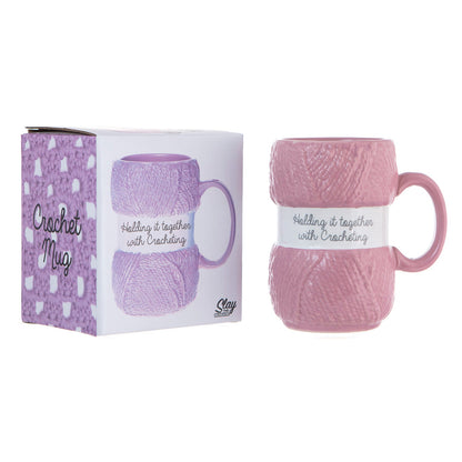 Crochet Mug - Holding It Together
