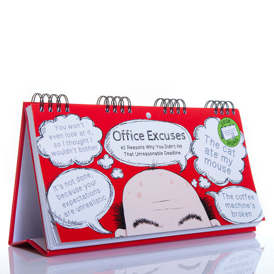 Office Excuses Flip Book