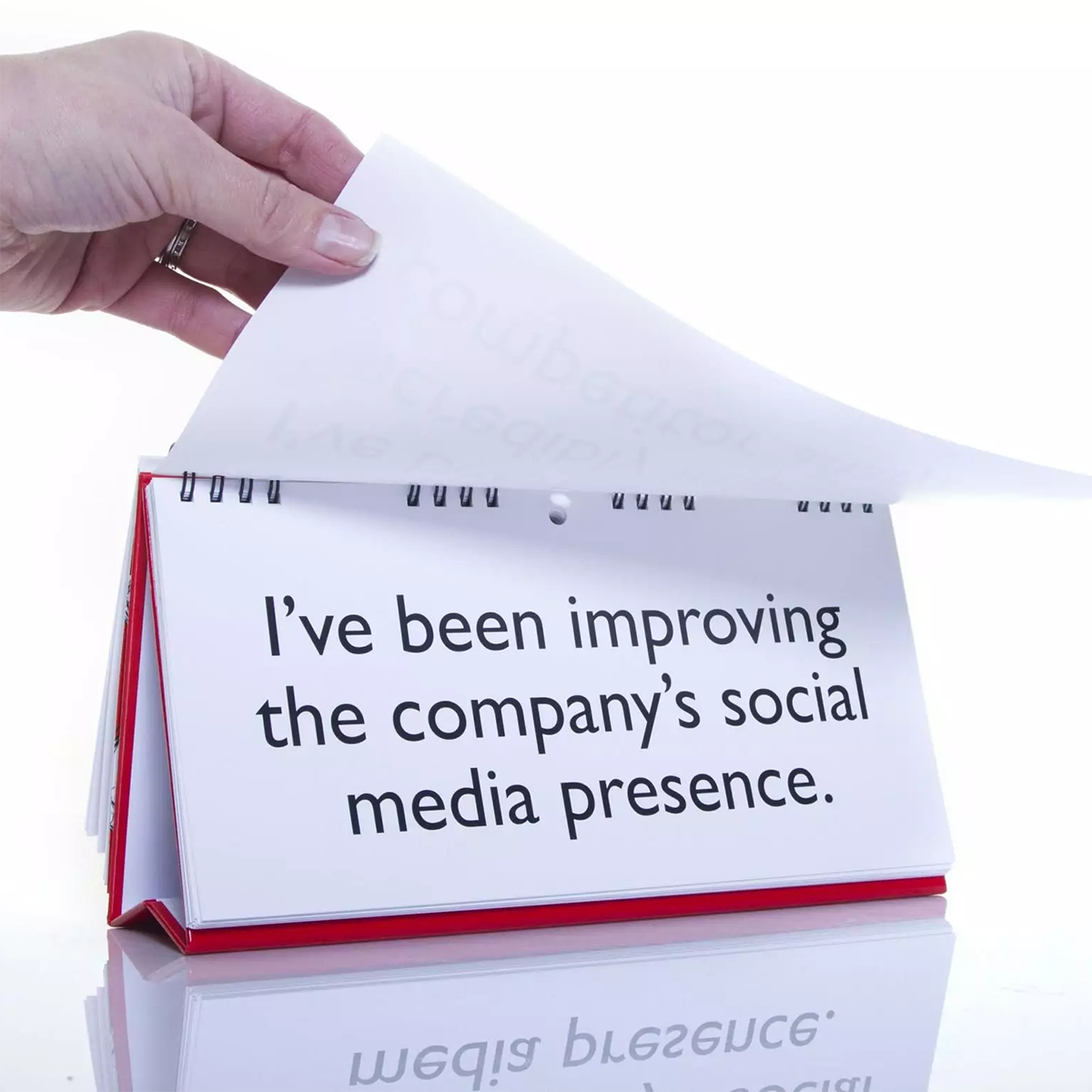 Office Excuses Flip Book